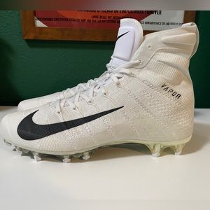 Nike Vapor Untouchable 3 Elite Cleats White AO3006-100 Mens Size 12